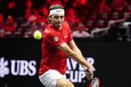 Taylor Fritz at the Laver Cup 2024. (Photo: Getty)